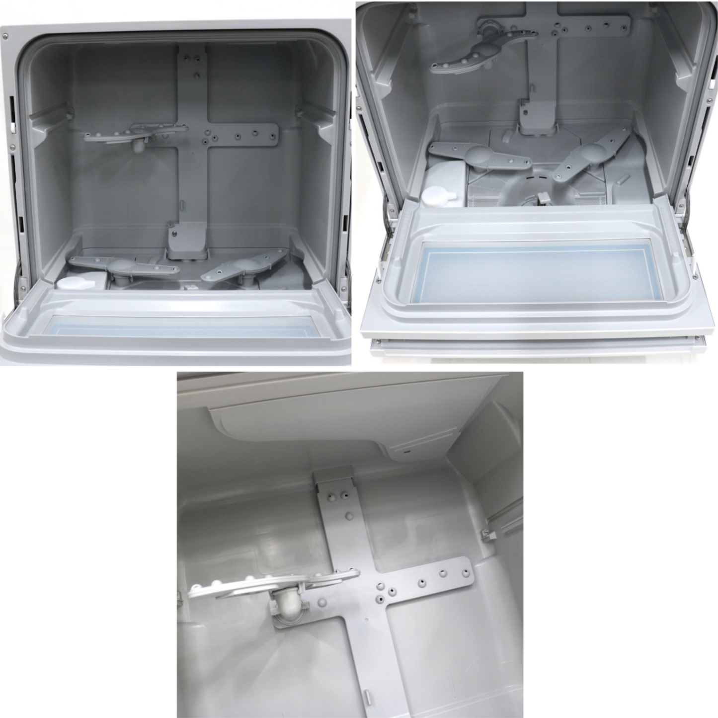 [～食器40点]パナソニック 食器洗い乾燥機 NP-TZ500 分岐水栓対応 5人分 np-tz500-w  ホワイト 整備済みアウトレット品 [良い(B)]
