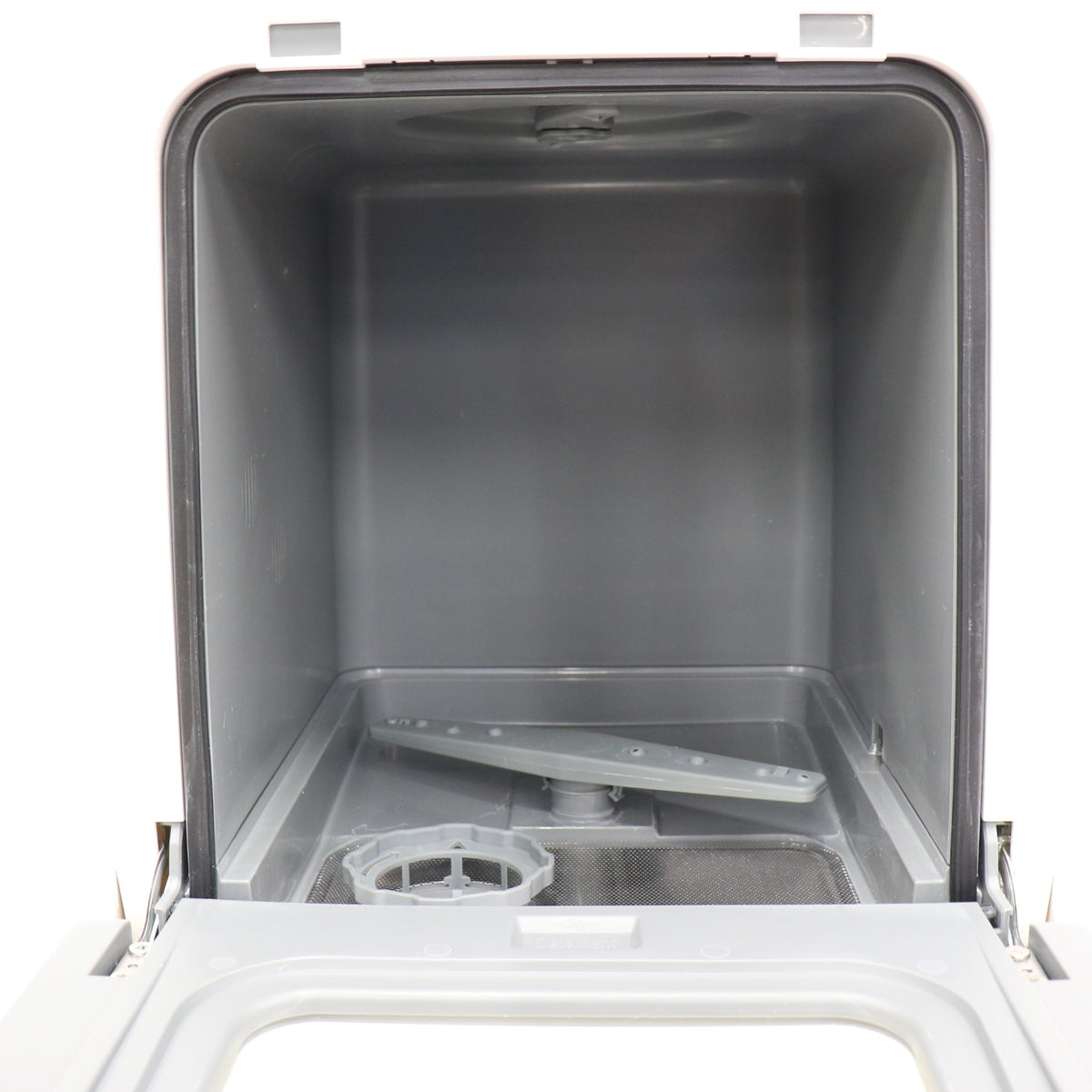 [～食器12点]サンコー ラクア 食器洗い乾燥機 mini Plus 工事不要 タンク式　tk-miniplus-w  ホワイト 整備済みアウトレット品 [良い(B)]