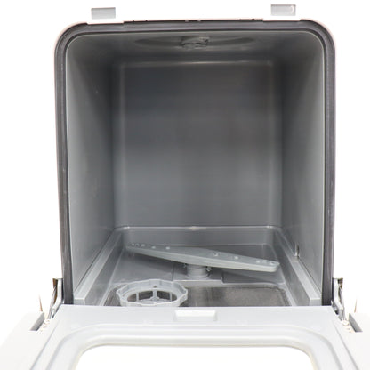 [～食器12点]サンコー ラクア 食器洗い乾燥機 mini Plus 工事不要 タンク式　tk-miniplus-w  ホワイト 整備済みアウトレット品 [良い(B)]