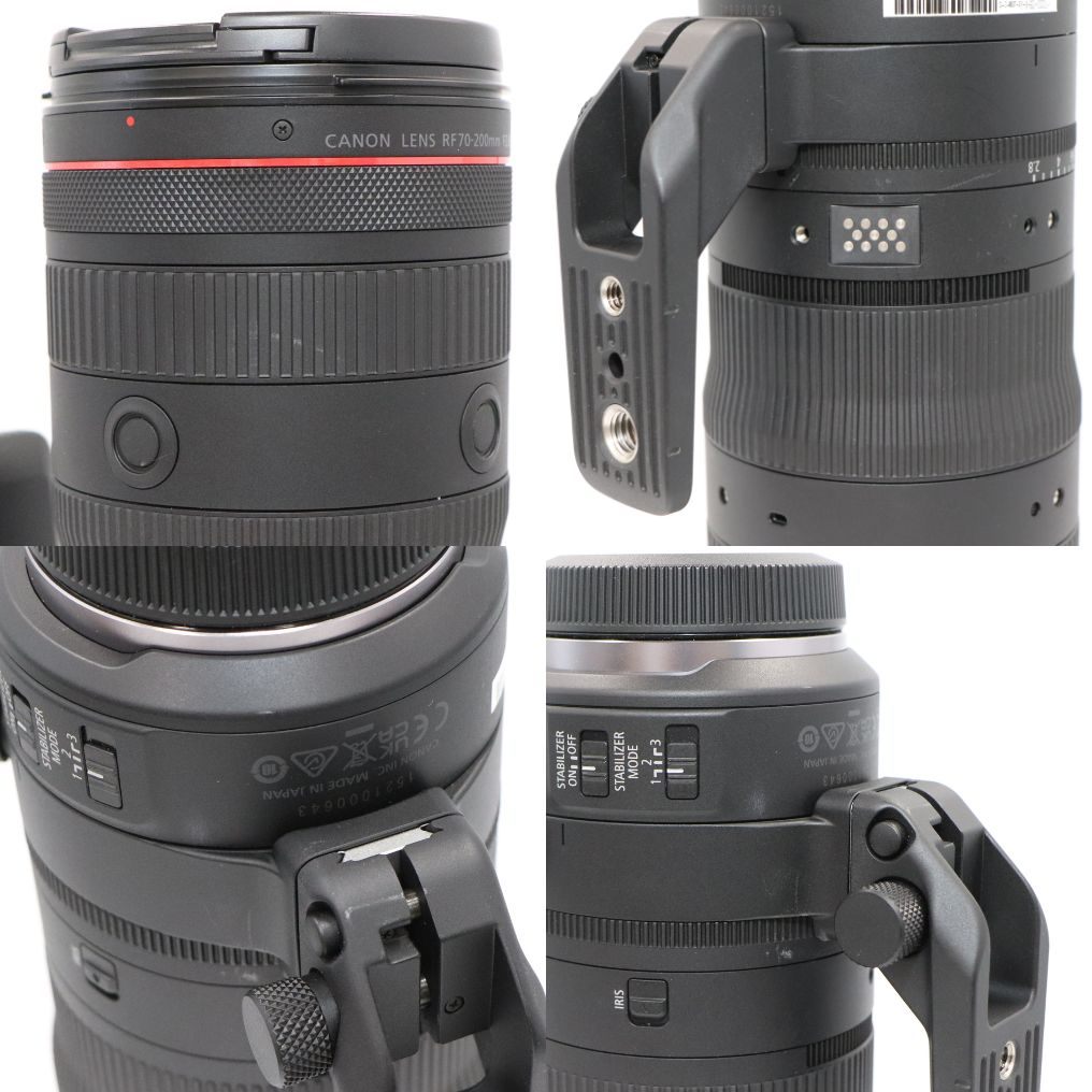 CANON RF70-200mm F2.8 L IS USM Z 高画質ズームレンズ  rf70200-f28-l-is-usm-z-b   整備済みアウトレット品 [中古(B)]