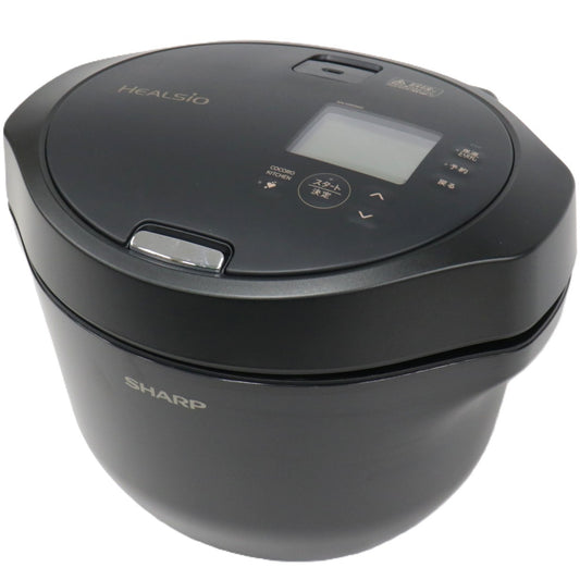 [中古(C)] シャープ ヘルシオ ホットクック KN-HW24G 2〜6人用 2.4L容量 kn-hw24g-b ブラック 　[可]
