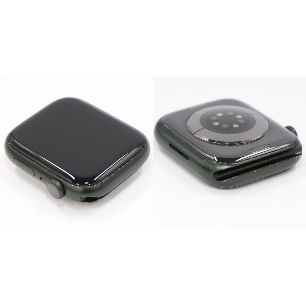 Apple Watch Series 7 GPS 45mm mkn73j-a  グリーン 整備済みアウトレット品 [良い(B)]
