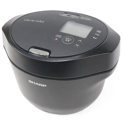 [中古(C)] シャープ ヘルシオ ホットクック KN-HW16G 2〜4人用 1.6L容量 kn-hw16g-b ブラックkn-hw16g-b　[可]