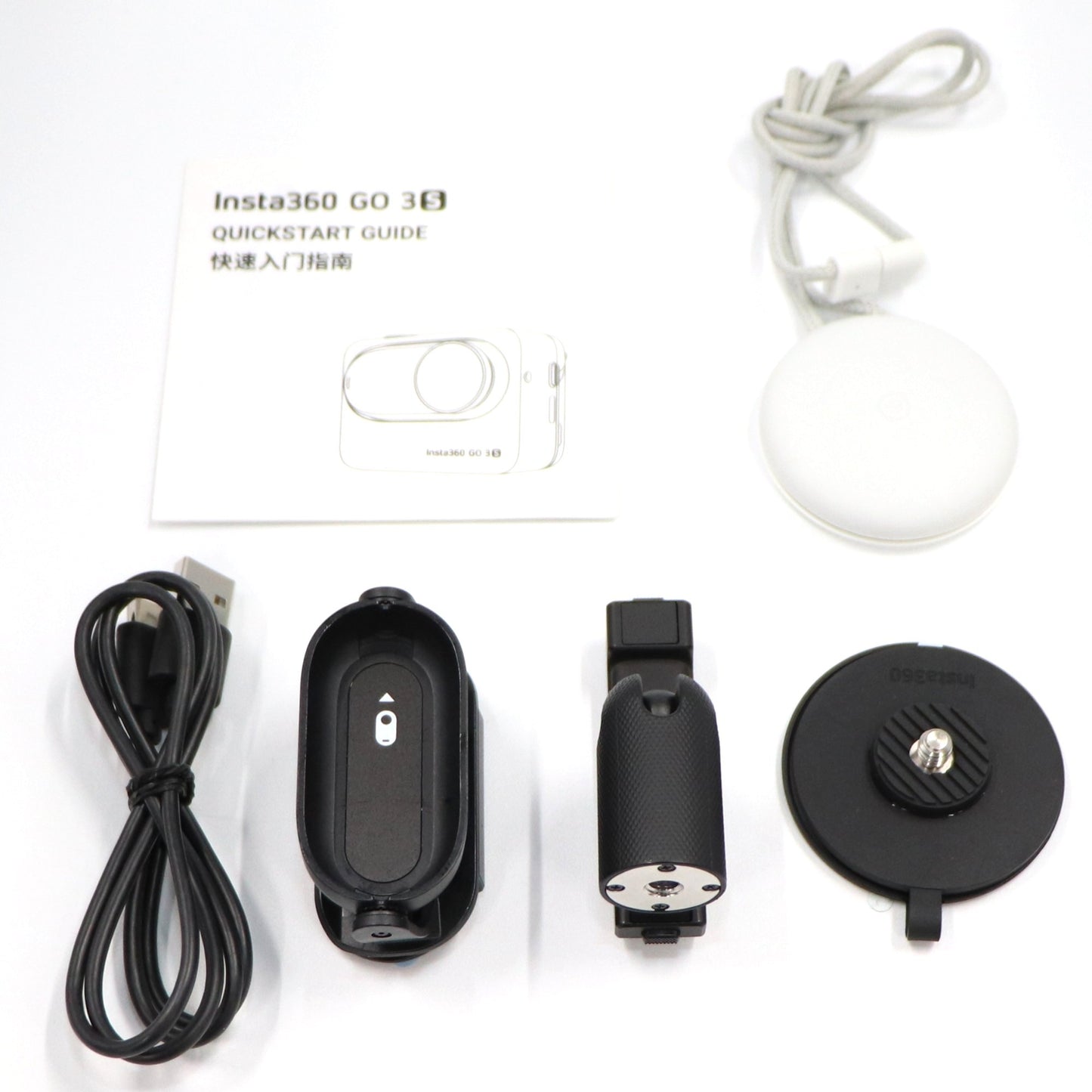 Insta360 GO 3S アクションカメラ 64GB ミッドナイトブラック　insta360-go-3s-bk 整備済みアウトレット品 [中古(A)]