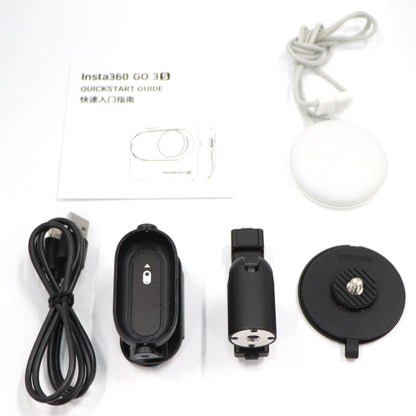 Insta360 GO 3S アクションカメラ 64GB ミッドナイトブラック　insta360-go-3s-bk 整備済みアウトレット品 [中古(A)]