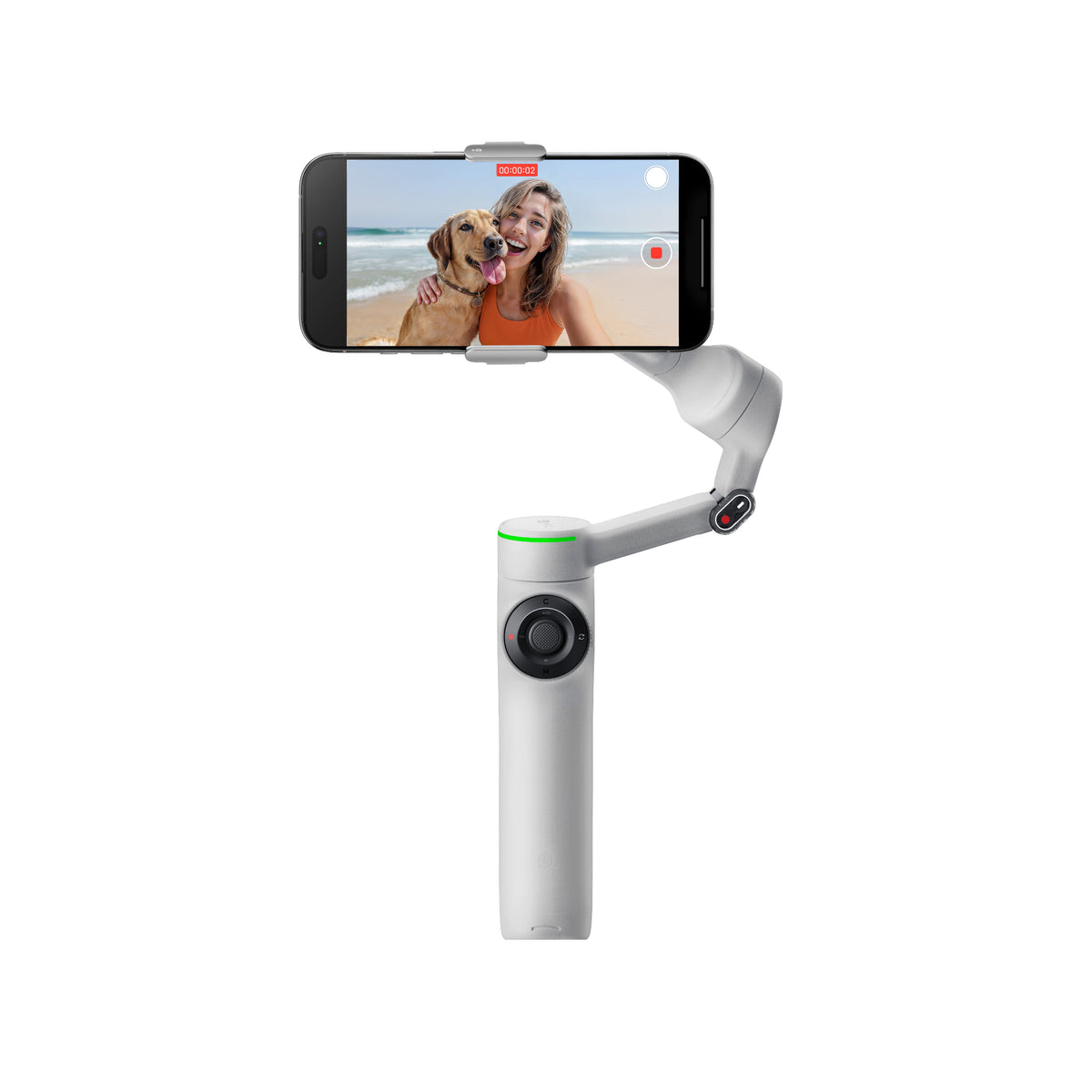 Insta360 Flow 2 pro AI追跡搭載 スマートフォン用ジンバル insta360-flow2-pro-gy  グレー 整備済みアウトレット品 ［未使用(S)