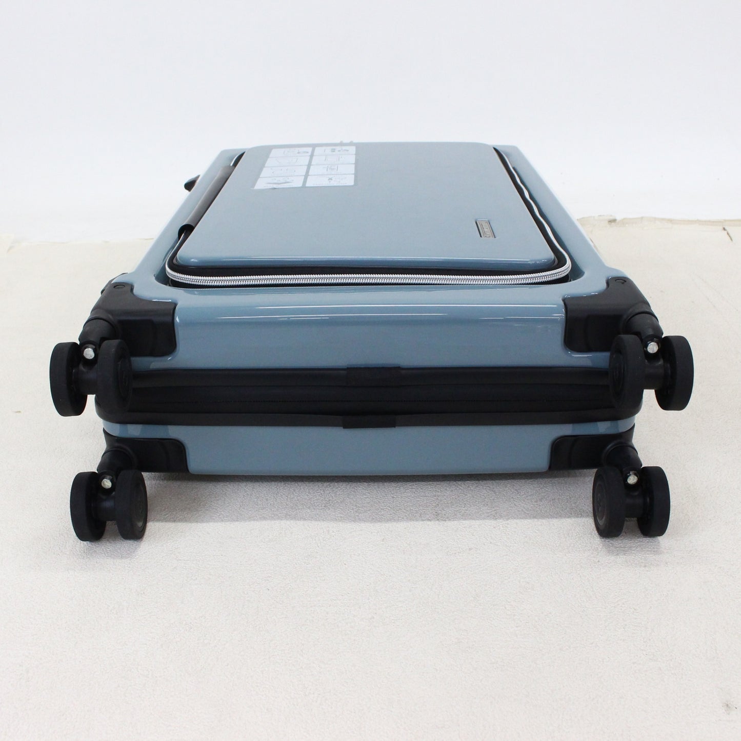 [1-3泊向けサイズ]LEGEND WALKER 6031 フィット 24L/拡張時55L ハードスーツケース 6031-60-bl  グレイッシュブルー 整備済みアウトレット品 [良い(B)]