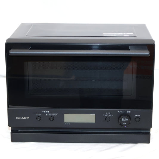 [中古(B)] [18L]シャープ PLAINLY RE-WF185 オーブンレンジ re-wf185-b ブラック [良い]