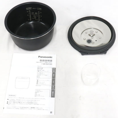 [中古(B)] [5.5合]パナソニック 可変圧力IHジャー炊飯器 SR-N310D　sr-n310d-w ホワイト [良い]