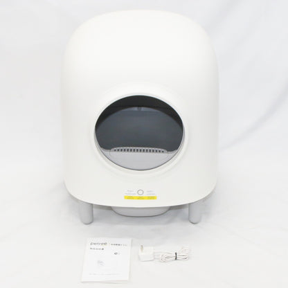 [中古(B)] ブルーピッグ PETREE ペッツリー スマート クリーン 猫用自動トイレ　petree-smart-w ホワイト [良い]