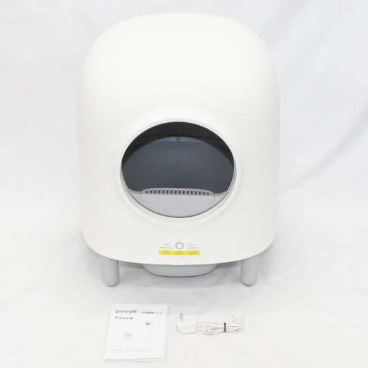 [中古(B)] ブルーピッグ PETREE ペッツリー スマート クリーン 猫用自動トイレ　petree-smart-w ホワイト [良い]