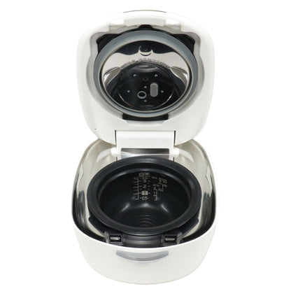 [中古(B)] [3.5合炊き] タイガー魔法瓶 土鍋ご泡火炊き JRX-G060 土鍋圧力IH式 炊飯器 jrx-g060wg アイボリーホワイト [良い]