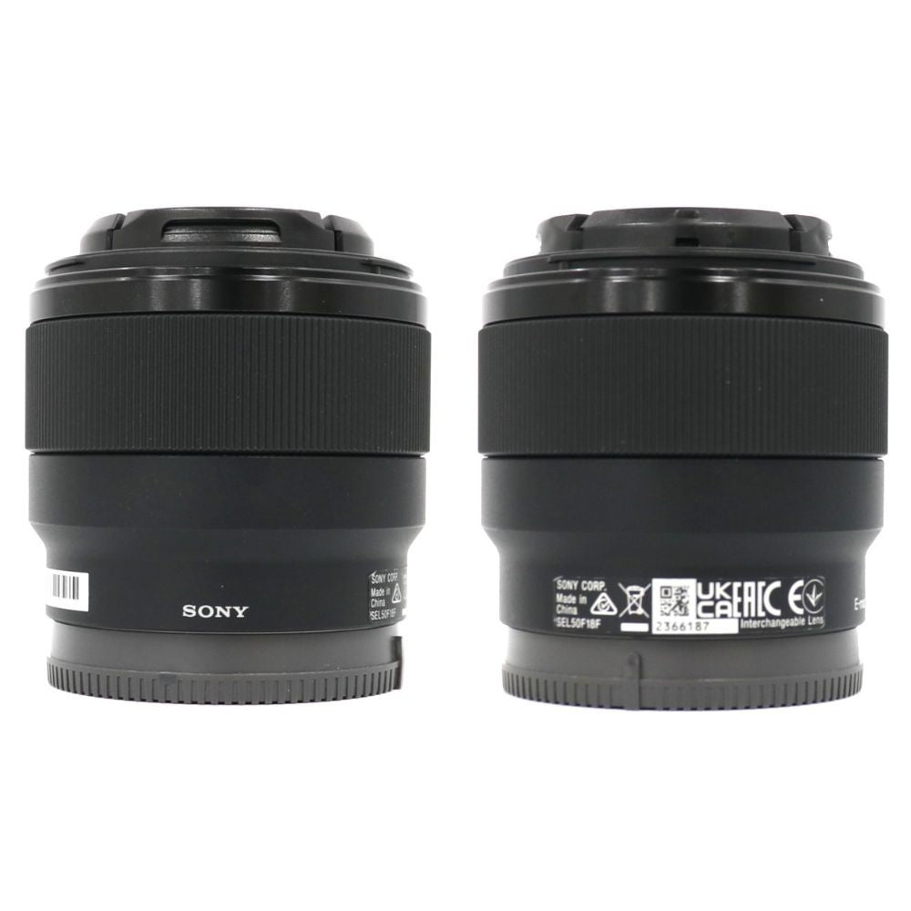 ソニー FE 50mm F1.8 SEL50F18F 単焦点レンズ sel50f18f   整備済みアウトレット品 [中古(A)]