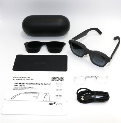 [中古(C)] XREAL AIR2 PRO スマートグラス x1003 [可]