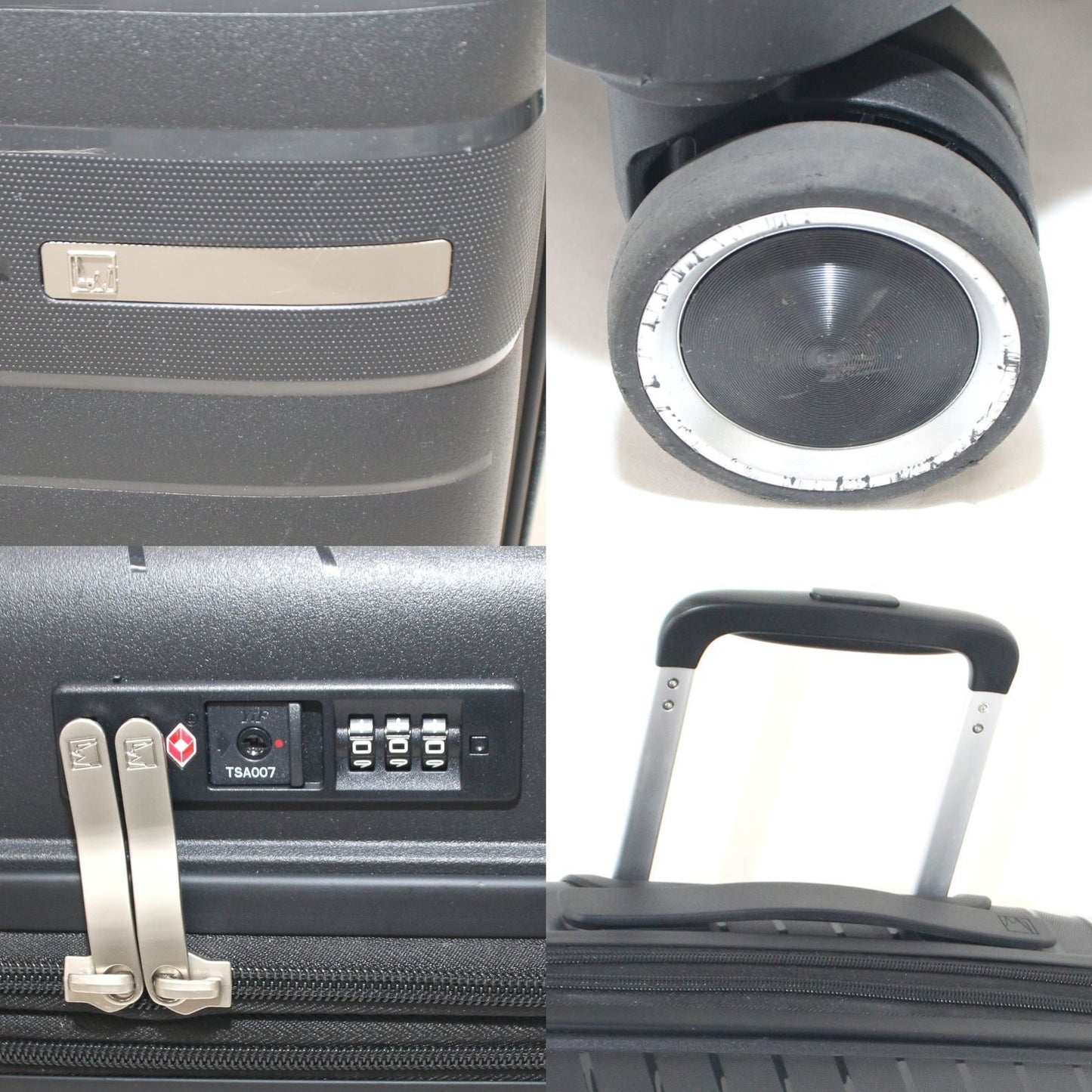 [中古(C)] [1-3泊向けサイズ]LEGEND WALKER 5304 VITA ヴィータ 35L(拡張時42L) スーツケース　5304-48-bla ブラック5304-48-bla　[可]