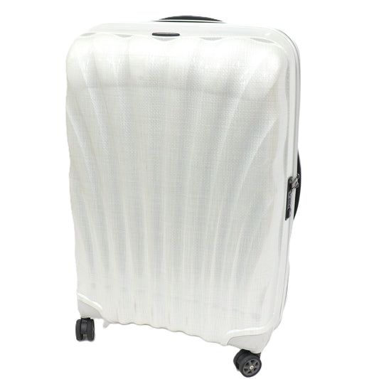 [中古(C)] [8-10泊向けサイズ]サムソナイト シーライト スピナー75 94L ハードスーツケース　samsonite-clite75-wh オフホワイト [可]