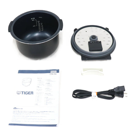 タイガー TIGER COOKPOT(クックポット) COK-B400 電気圧力鍋 cok-b400-w  マットホワイト 整備済みアウトレット品 [良い(B)]