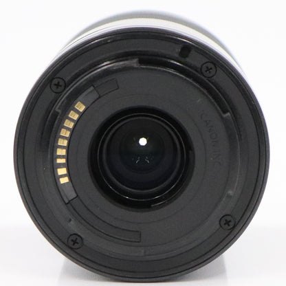 CANON EF-M 55-200mm F4.5-6.3 IS STM 望遠ズームレンズ ef-m55-200-b  ブラック 整備済みアウトレット品 [中古(B)]