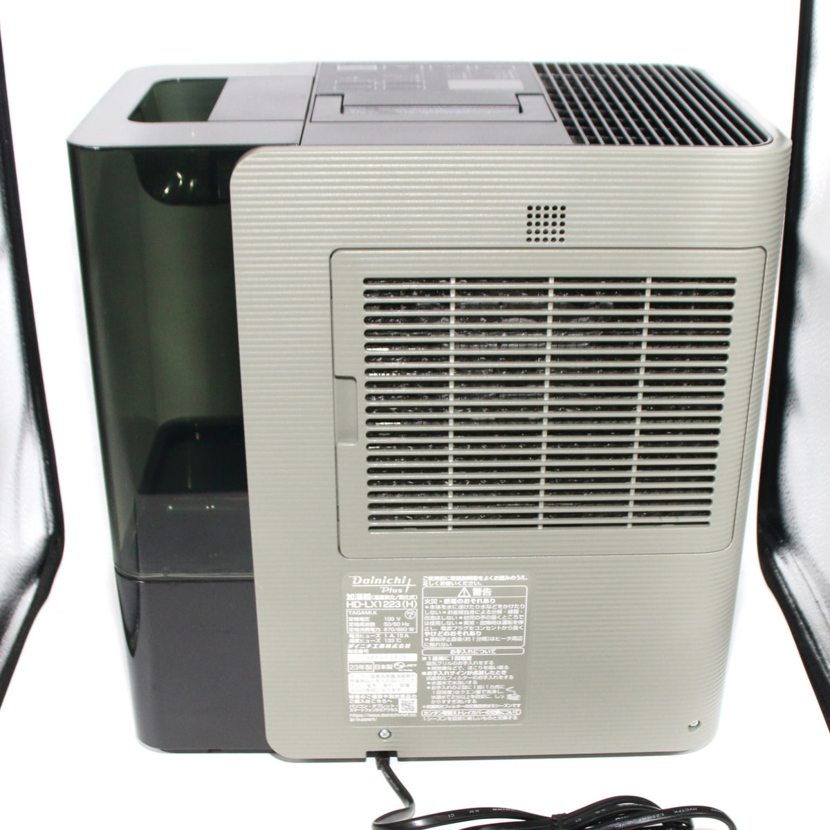 ダイニチ プラス(Dainichi Plus) HD-LX1223 ハイブリッド式加湿器 hd-lx1223-mg  モスグレー 整備済みアウトレット品 [良い(B)]