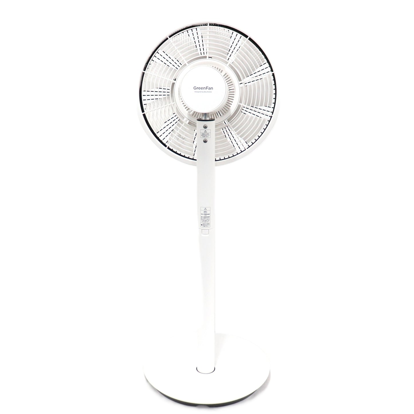 バルミューダ The GreenFan EGF-1700-WK DCモーター搭載 扇風機[ホワイトxブラック]　egf-1700-wk  ホワイトxブラック 整備済みアウトレット品 [良い(B)]