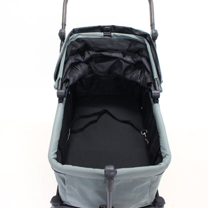 コンビ ペット用カート フィカゴー クロス 【耐荷重100kg大型ペットカート】　4711233398555  グリーン 整備済みアウトレット品 [中古(C)]