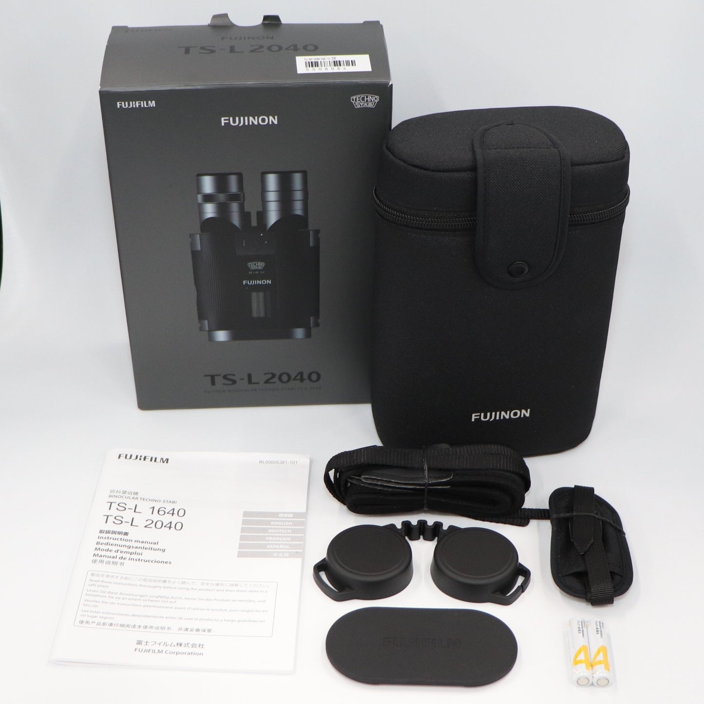 [倍率20倍]富士フイルム FUJINON テクノスタビ TS-L 20×40 コンサート・ライブ向け 防振双眼鏡 防水タイプ富士フイルム　fujinon-techno-stabi-ts-l2040   整備済みアウトレット品 [中古(C)]