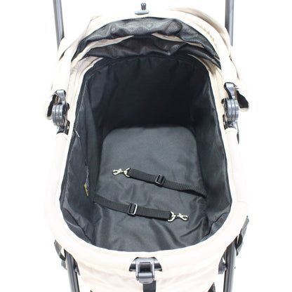 [中古(C)] コンビ ペット用カート ミリミリキャリ― combi-milimilicarry-beige ベージュcombi-milimilicarry-beige　[可]