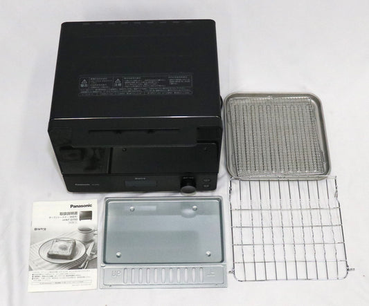 [中古(B)] パナソニック ビストロ NT-D700-K オーブントースター [オーブン調理 /8段階温度調節 /冷凍パン /じっくり焼きいも] ブラック nt-d700-k  nt-d700-k [良い]
