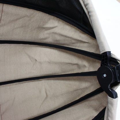 コンビ ペット用カート ミリミリキャリ―　combi-milimilicarry-beige  ウォーターエッジベージュ 整備済みアウトレット品 [中古(C)]