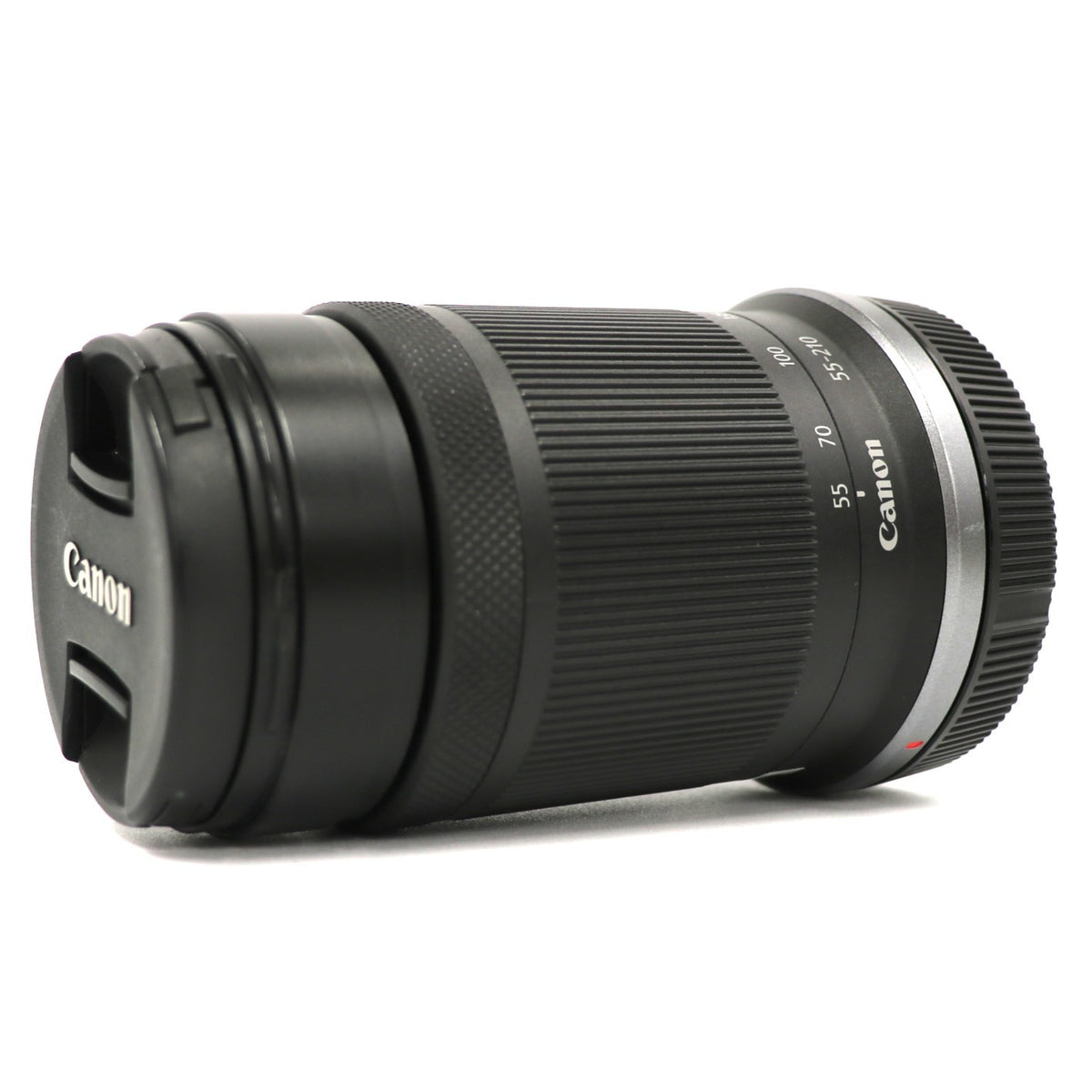 CANON RF-S55-210mm F5-7.1 IS STM 望遠ズームレンズ rf-s55-210isstm-b  ブラック 整備済みアウトレット品 [中古(C)]