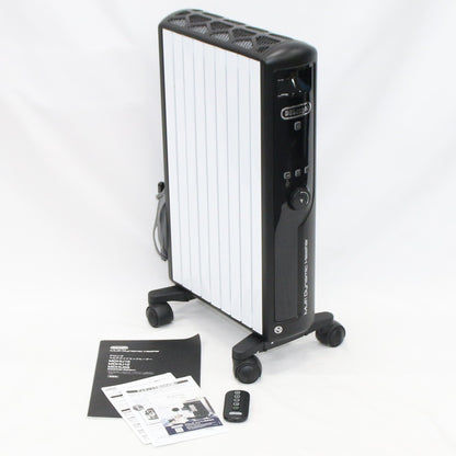 [中古(C)] [2020年発売モデル] デロンギ マルチダイナミックヒーター MDHU12-BK 1200W ピュアホワイト＋マットブラック (暖房目安 8～10畳)　mdhu12-bk mdhu12-bk　[可]
