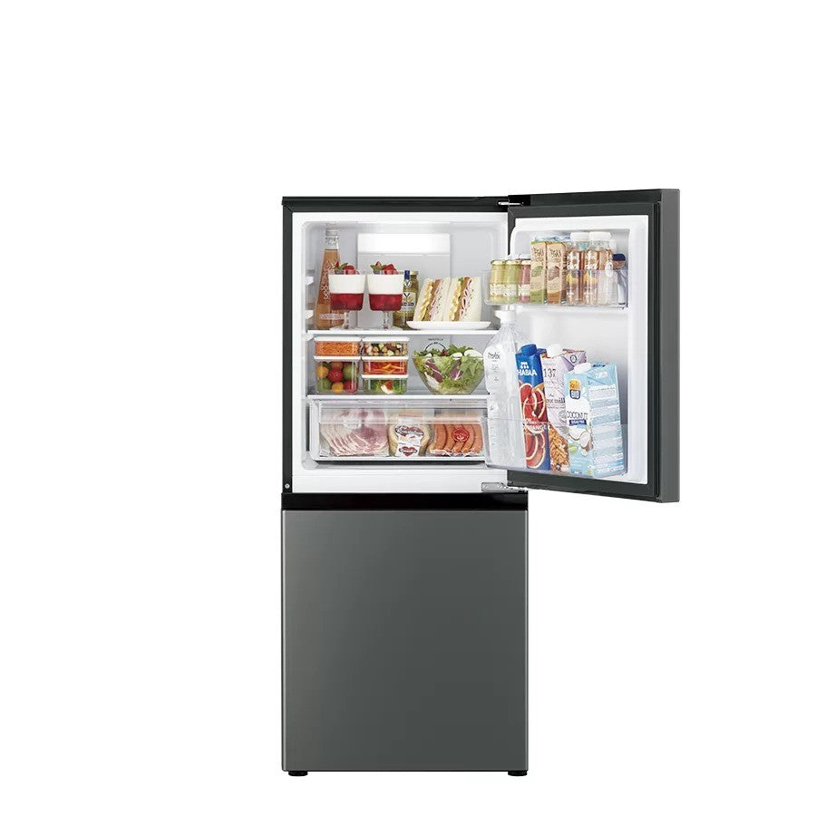 [中古(B)] 【特殊配送】 [137L][一人暮らし向け][右開き]アクア AQR-J14R 冷凍冷蔵庫AQR-J14R シルバー [良い]