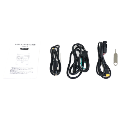 ASAGAO AS2000-JP ポータブル電源 (1920Wh)　as2000-jp   整備済みアウトレット品 [良い(B)]