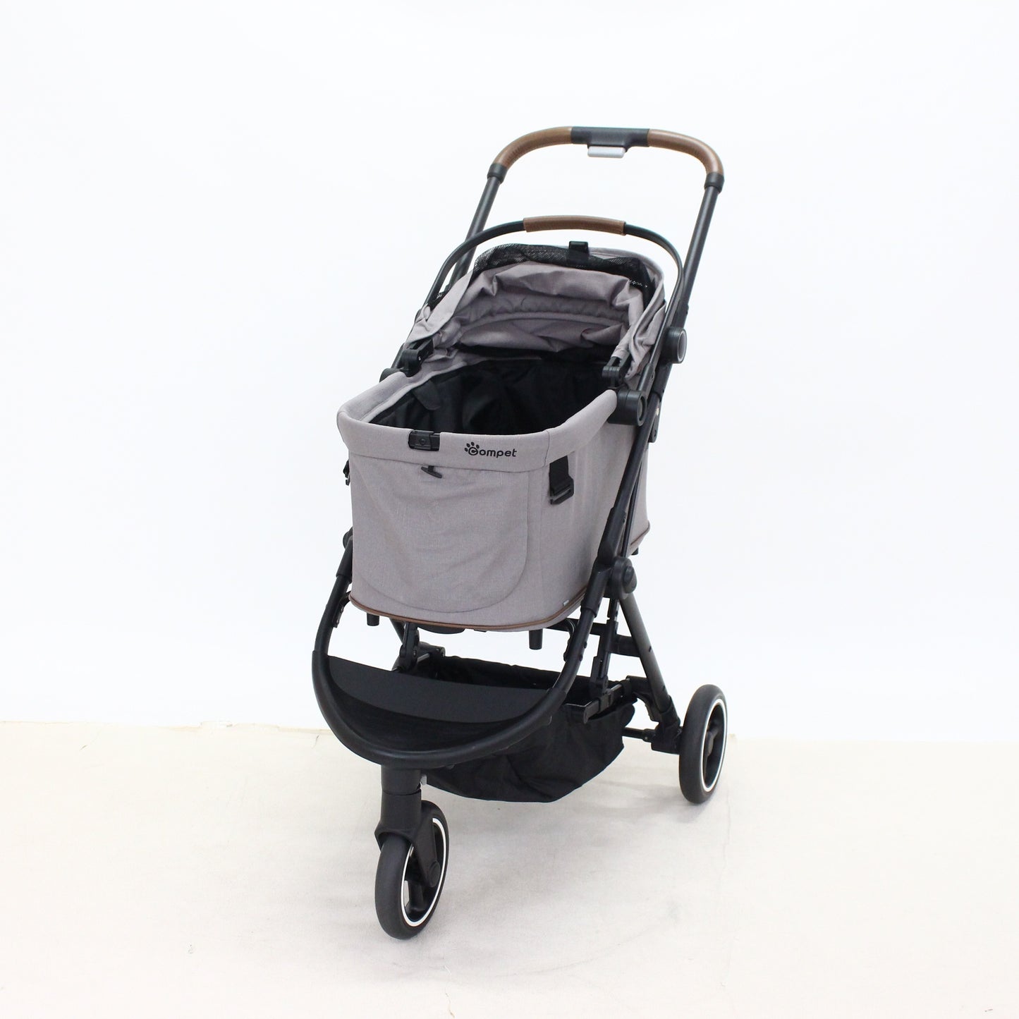 [中古(C)] コンビ ペット用カート ルルテイル キャリー レンティキュラークラウズグレー4972990195140　[可]