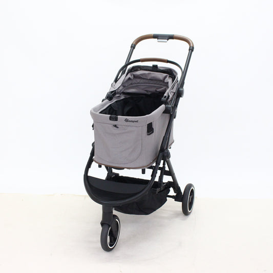 [中古(C)] コンビ ペット用カート ルルテイル キャリー レンティキュラークラウズグレー4972990195140　[可]