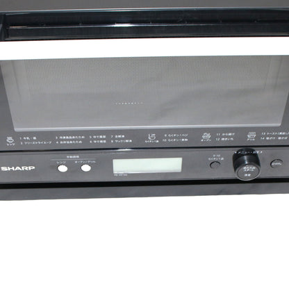 [中古(B)] [18L]シャープ PLAINLY RE-WF183 オーブンレンジ　re-wf183-b ブラック [良い]
