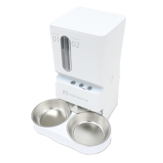 MOF MORE 2タイプオートフィーダー 猫・犬用自動給餌器 MF0480  mf0480   整備済みアウトレット品 [中古(C)]