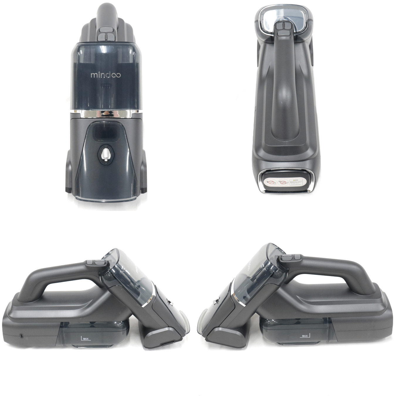 [中古(B)] Mindoo PureX MIPN001 カーペットクリーナー mip-n001-blk ブラック [良い]