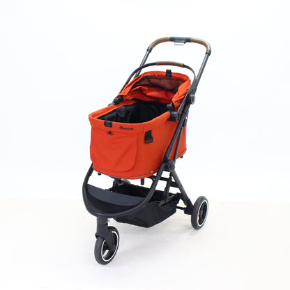 コンビ ペット用カート ルルテイル キャリー 4972990195133  キラウエアレッド 整備済みアウトレット品 [中古(C)]