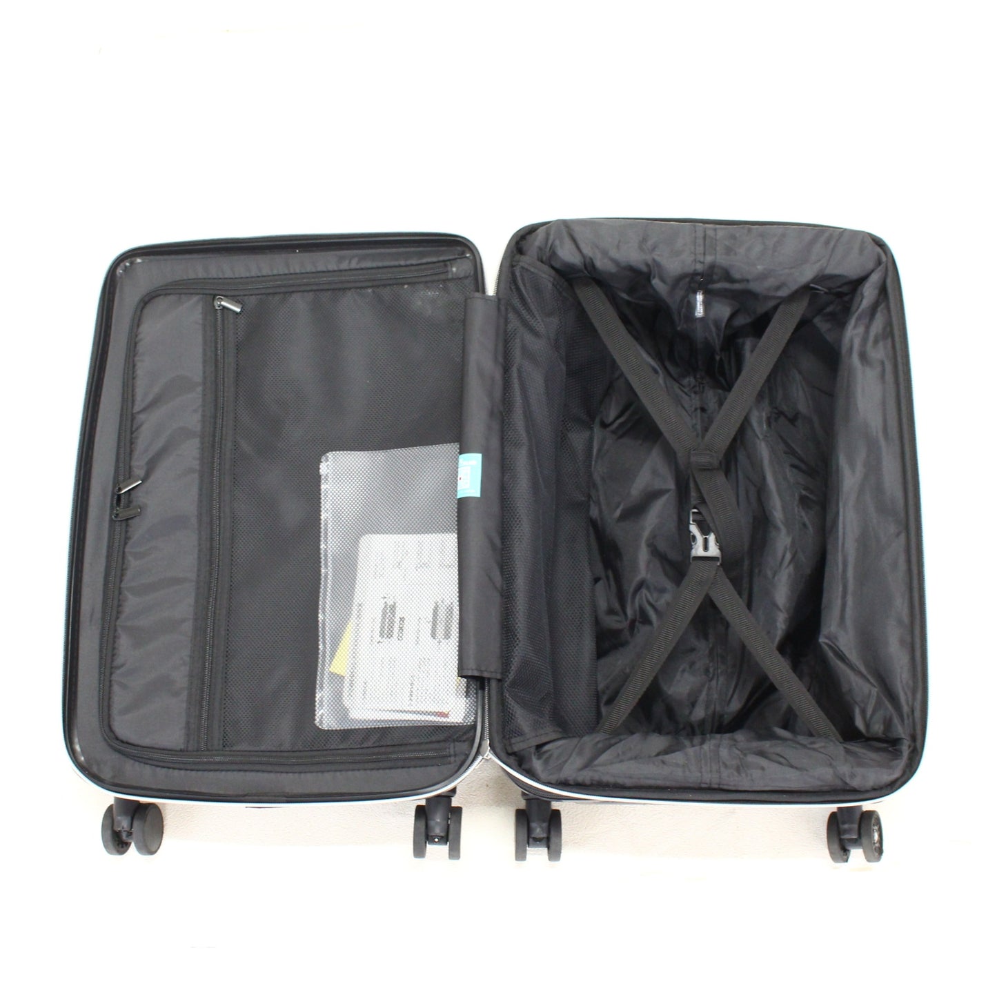 [中古(C)] [3-5泊向けサイズ]LEGEND WALKER 5208 マリブ 48L/拡張時61L ハードスーツケース ブラック5208-54-bk　[可]