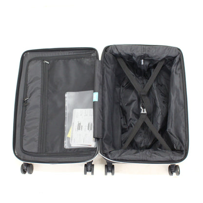 [中古(C)] [3-5泊向けサイズ]LEGEND WALKER 5208 マリブ 48L/拡張時61L ハードスーツケース ブラック5208-54-bk　[可]