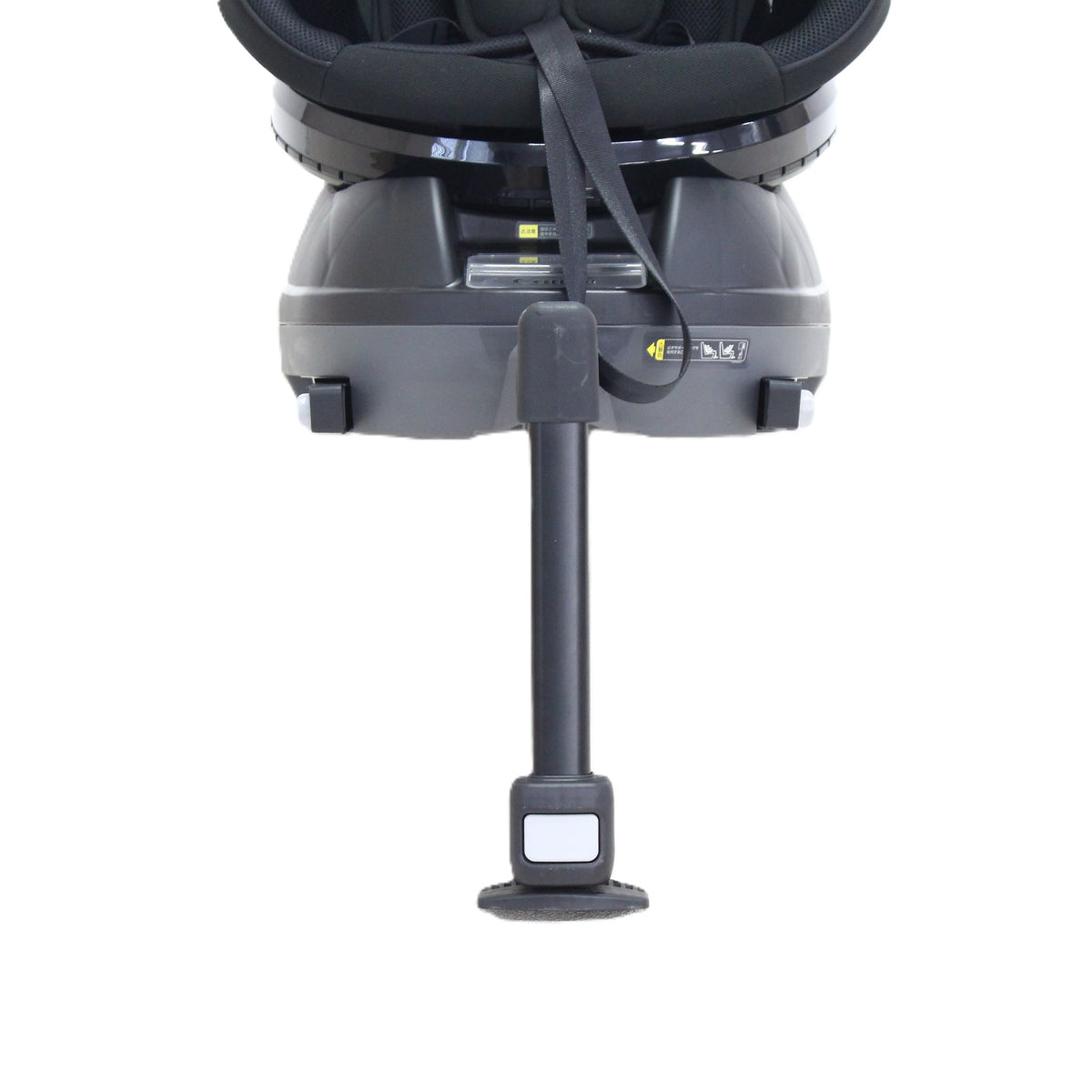 コンビ クルムーヴ コンパクト R129 エッグショック JS チャイルドシート (ISOFIX固定 / R129適合) 4972990196710  ブラック 整備済みアウトレット品 [良い(B)]