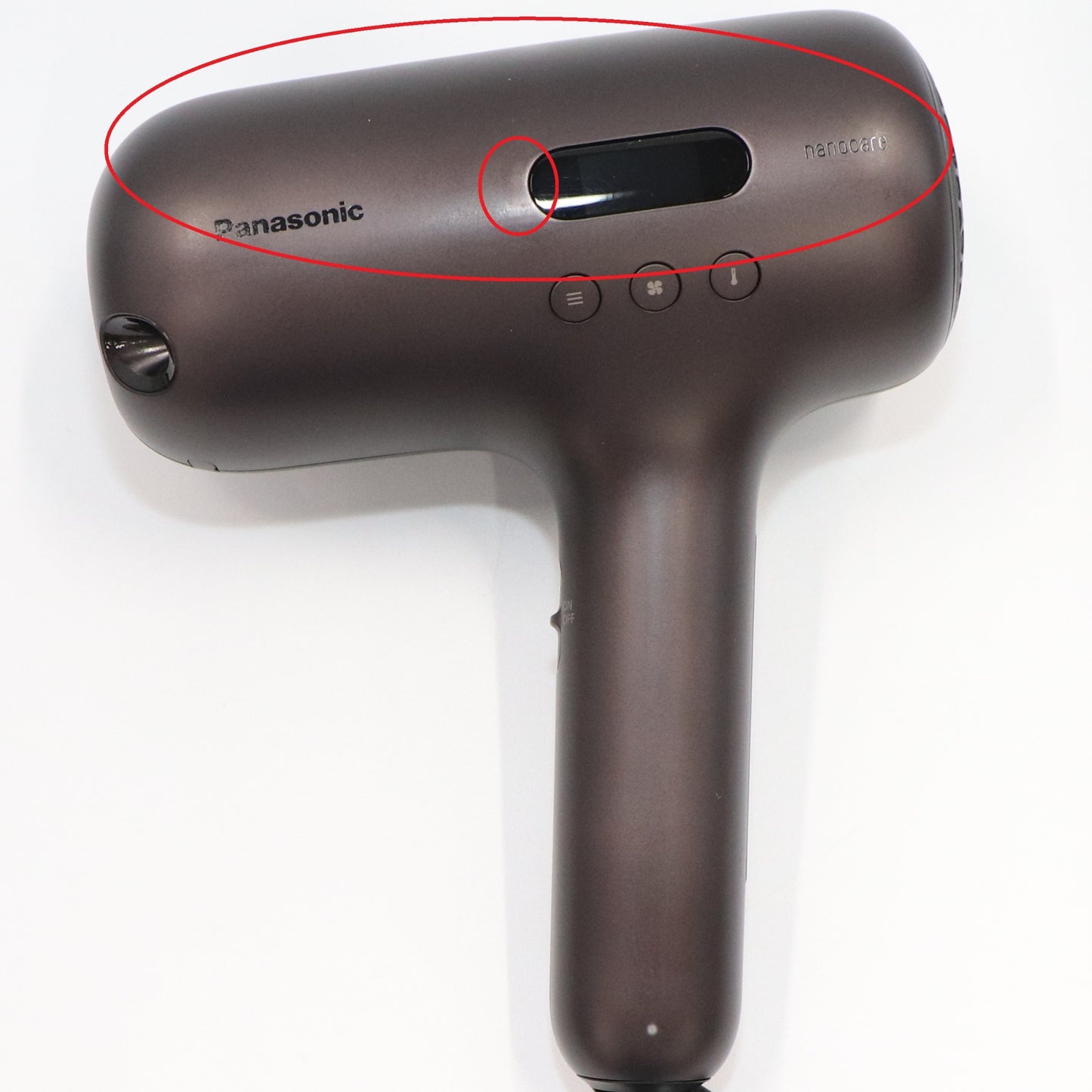 パナソニック ヘアードライヤー ナノケア アルティメイト EH-NC80　eh-nc80-t  オーセンティックブラウン 整備済みアウトレット品 [中古(C)]