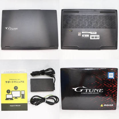 mouse(マウス) G-Tune E5-I7G60BK-A (Core i7-13650HX /GeForce RTX4060 /16GB /SSD 500GB) ゲーミングノートパソコン E5I7G60BKABCW101DEC e5i7g60bkabcw101dec   整備済みアウトレット品 [中古(C)]