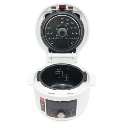 [中古(B)] タイガー TIGER COOKPOT(クックポット) COK-B220 電気圧力鍋 cok-b220-w マットホワイト [良い]