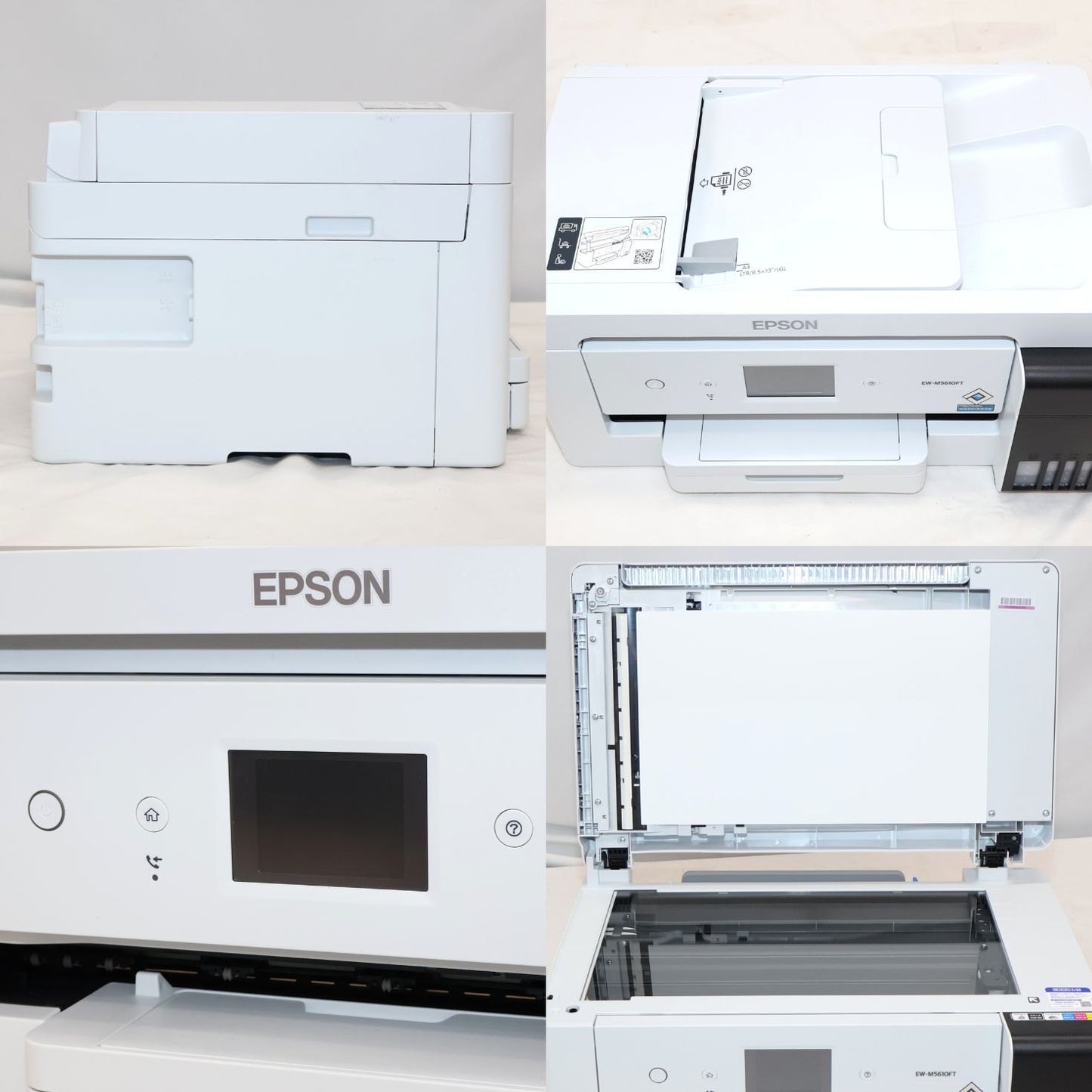 エプソンプリンター エコタンク搭載 A3カラーインクジェット複合機 EW-M5610FT【インク付】　ew-m5610ft   整備済みアウトレット品 [良い(B)]