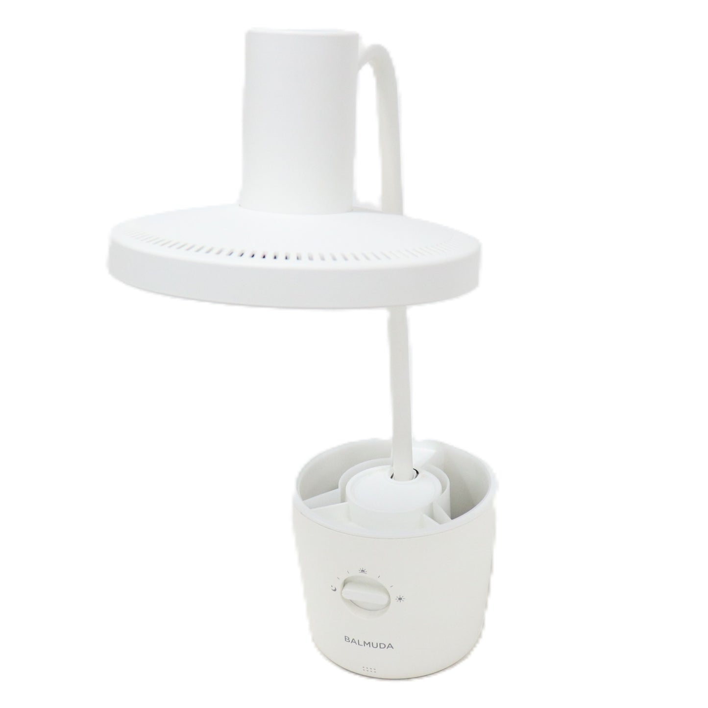バルミューダ The Light 太陽光LEDデスクトップライト ホワイト l01a-wh  ホワイト 整備済みアウトレット品 [良い(B)]