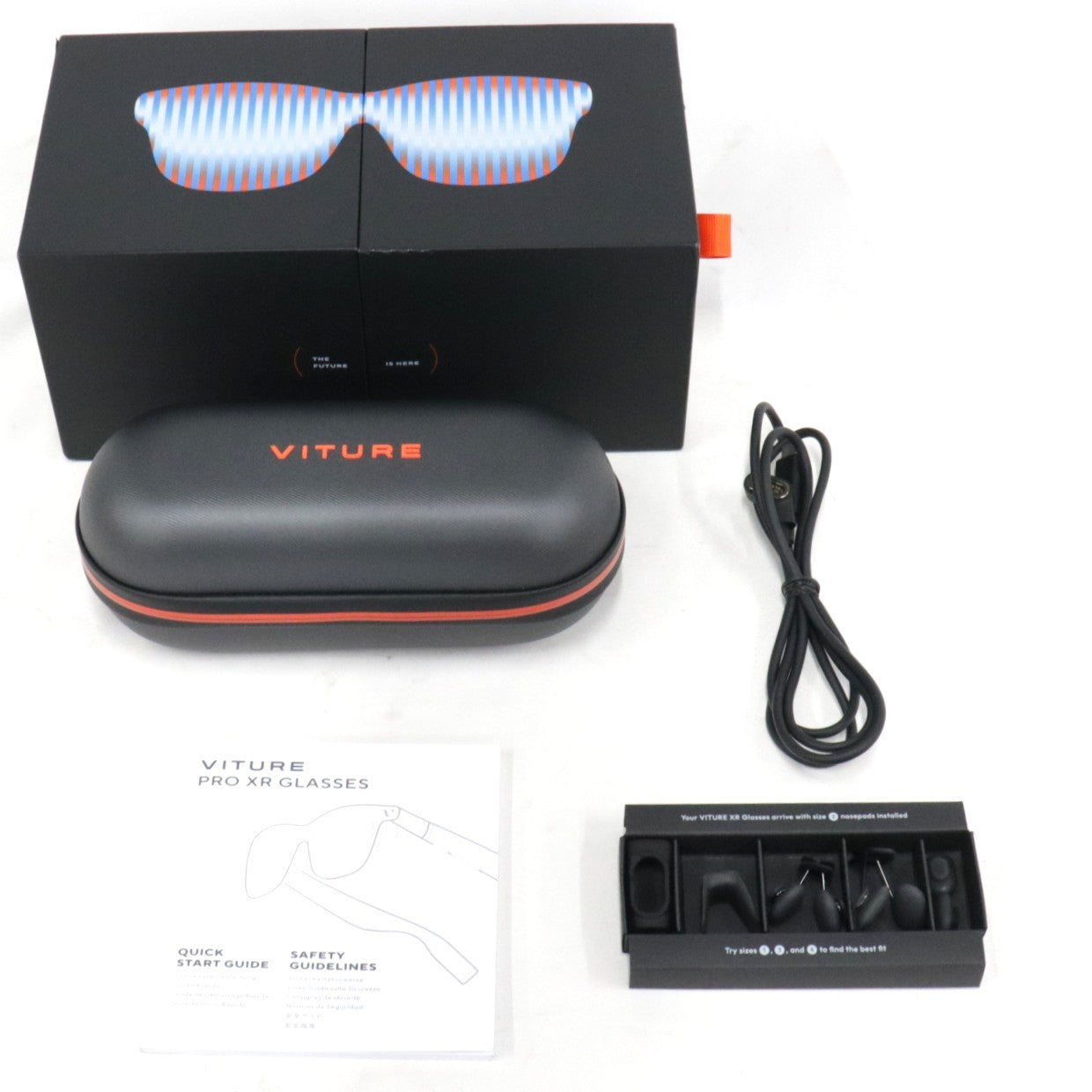 [中古(B)] VITURE Pro XRグラス　v1241-jb ジェットブラック [良い]