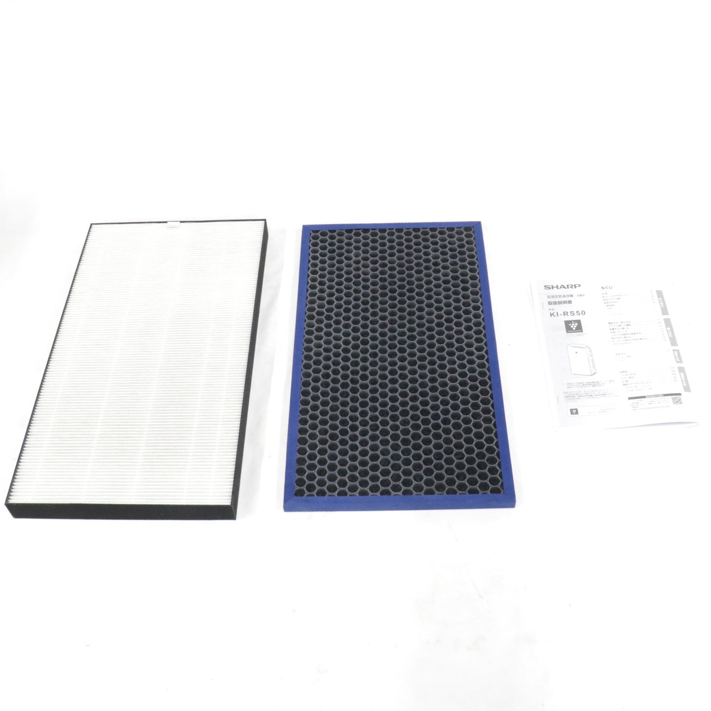 [中古(C)] シャープ 加湿空気清浄機 プラズマクラスター25000 KI-RS50(空気清浄〜23畳 / 加湿〜最大17畳) ki-rs50-w ホワイト [可]
