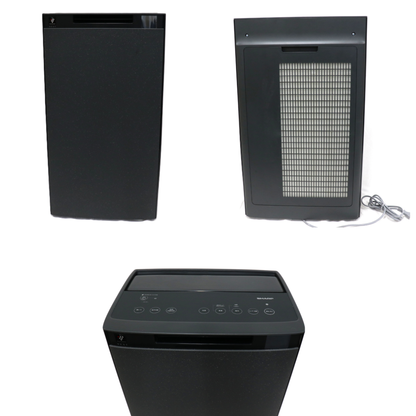 シャープ 加湿空気清浄機 プラズマクラスターNEXT KI-TX100 (空気清浄〜46畳 / 加湿〜最大31畳)　ki-tx100  グレー 整備済みアウトレット品 [良い(B)]